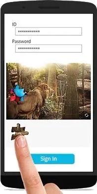 画像のピースをはめてログインするCapyのパズルCAPTCHA