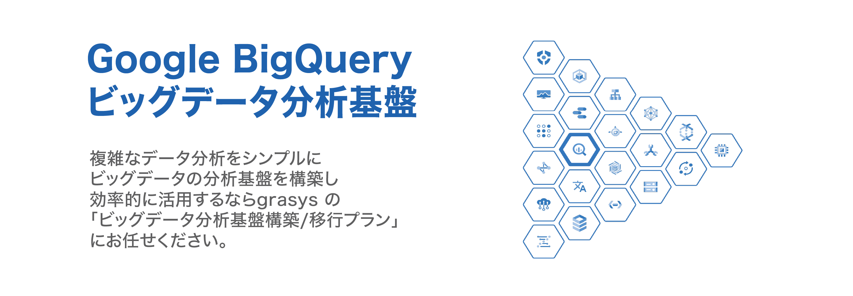 Google BigQuery
データ分析基盤構築
