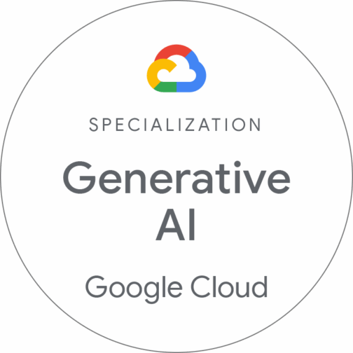 Google Cloud スペシャライゼーション「生成AI – サービス」認定を取得