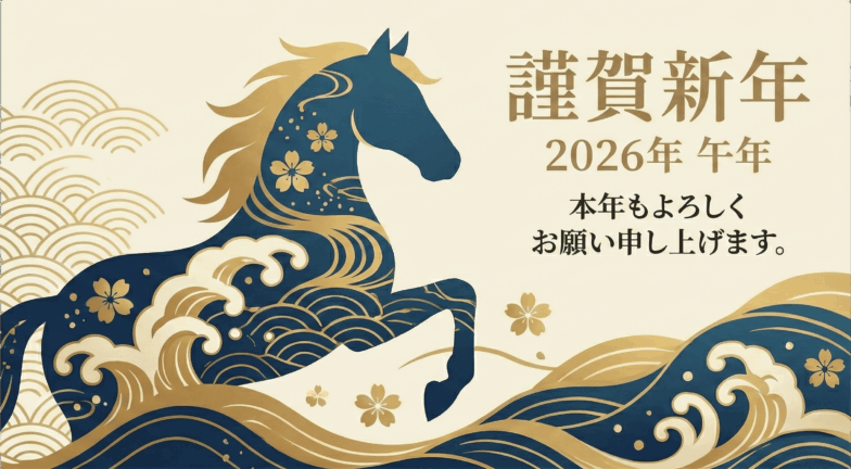 新年、明けましておめでとうございます。